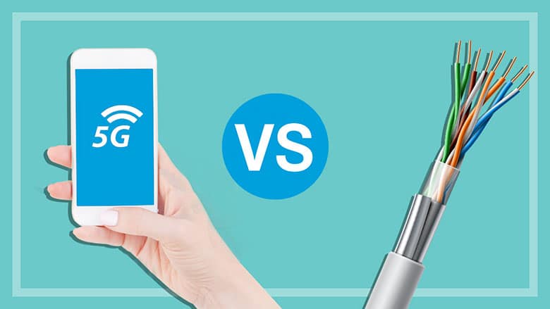 فیبر نوری یا 5g